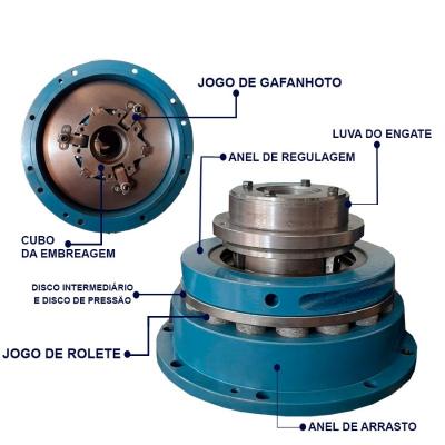 EMBREAGEM AK3 COMPLETA 33424 